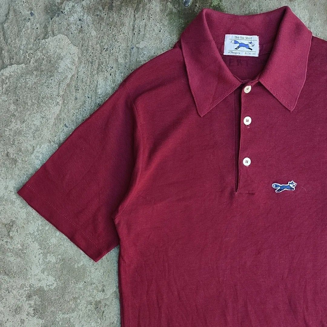 Vintage 80 s The Fox Shirt JcPenney Polo Shirt. Men s Fashion