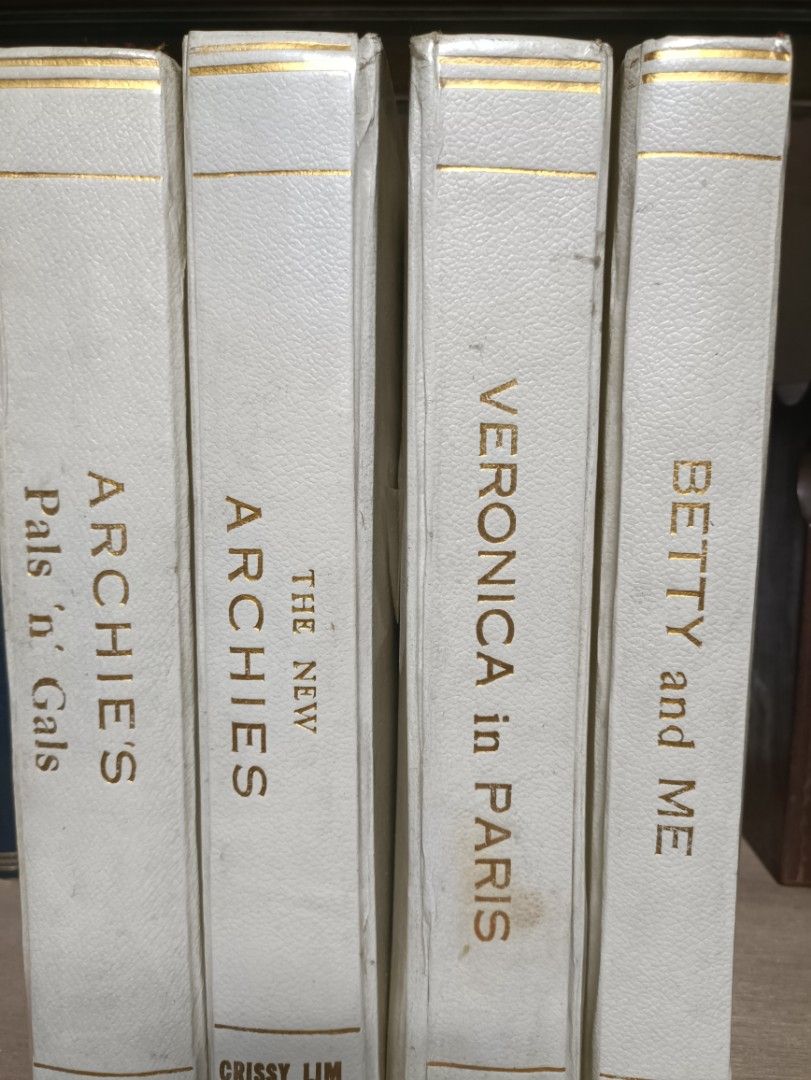 Vintage Comics - Compiled (Archie/Betty/Veronica) (Category: Comics & Manga) located in Marikina City. Submitted by mytreasures101 (Listing ID 1200738813, Image 1). Description: Php1500/bookbind Php5000 take all (4pcs) 20pcs comics per bookbind hardbound all comics are in good condition, complete pages nostalgic we ship nationwide at buyer's cost.