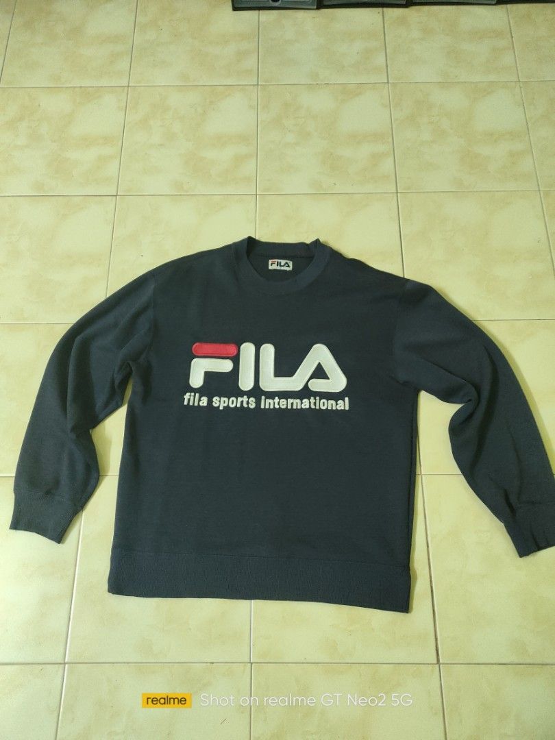 Fila international sport best sale sweatshirt