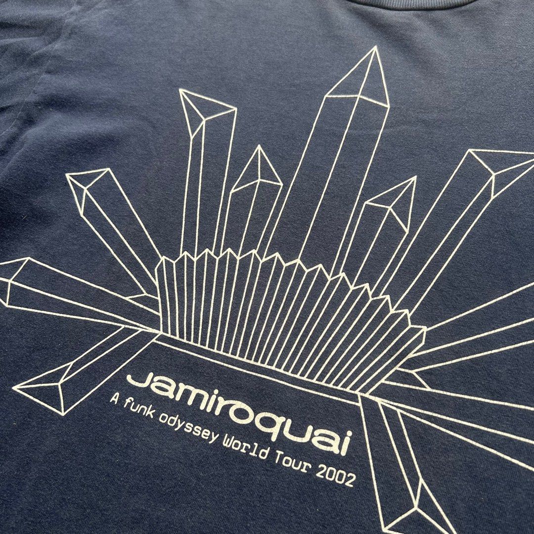 Vintage Jamiroquai ‘A Funk Odyssey’ World Tour 2002 Band Tshirt Rare