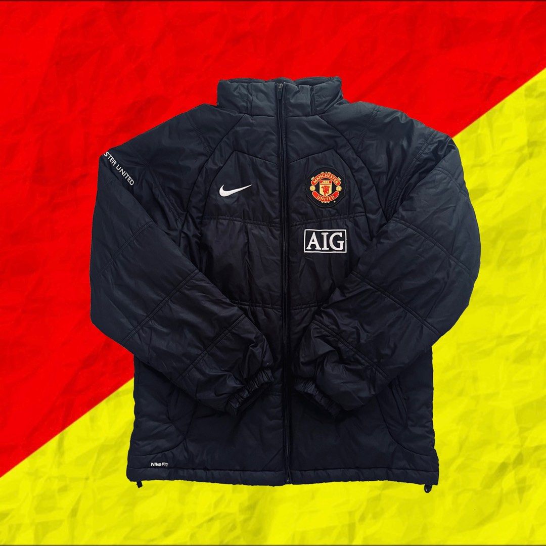 Man united puffer coat cheap