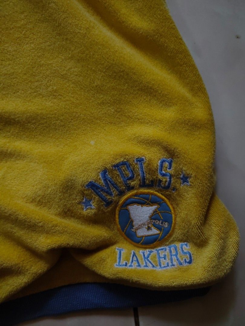 Minneapolis lakers shorts best sale