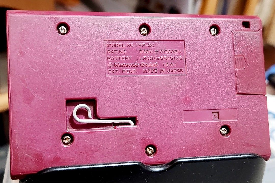 Vintage Nintendo Game & Watch widescreen Chef 1981, Hobbies & Toys