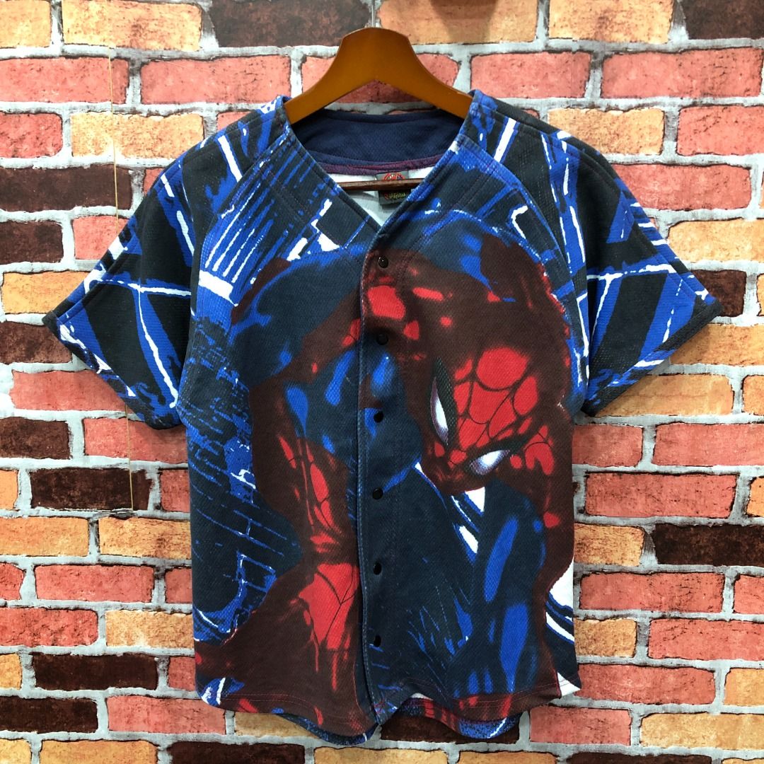 Vintage Spider-man Baseball Jersey