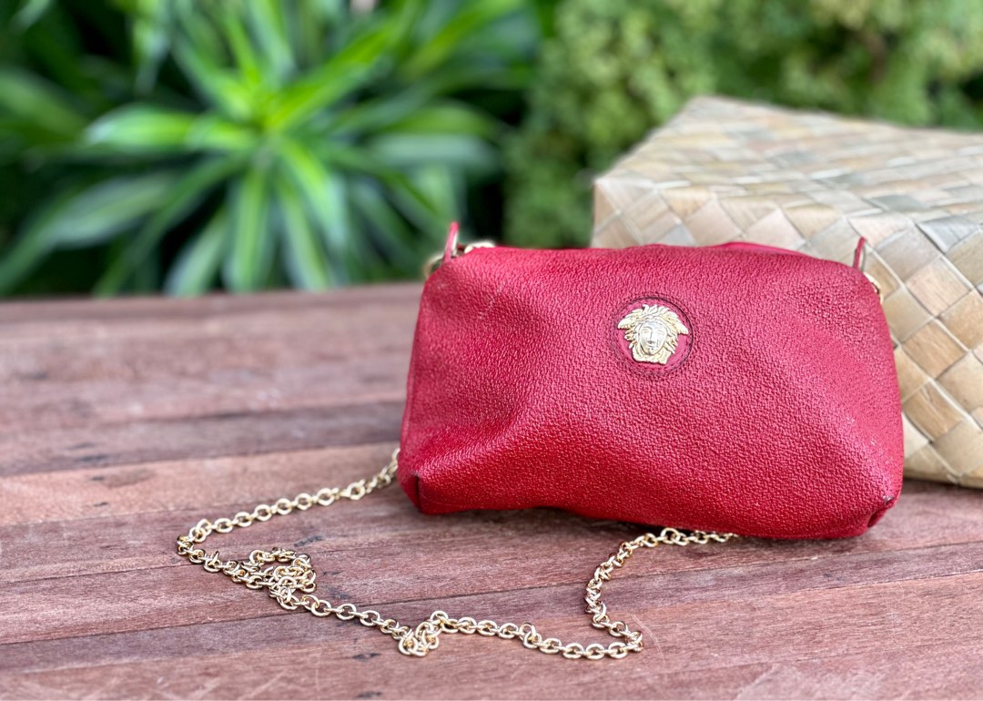 Vintage Versace Bag, Luxury, Bags & Wallets on Carousell