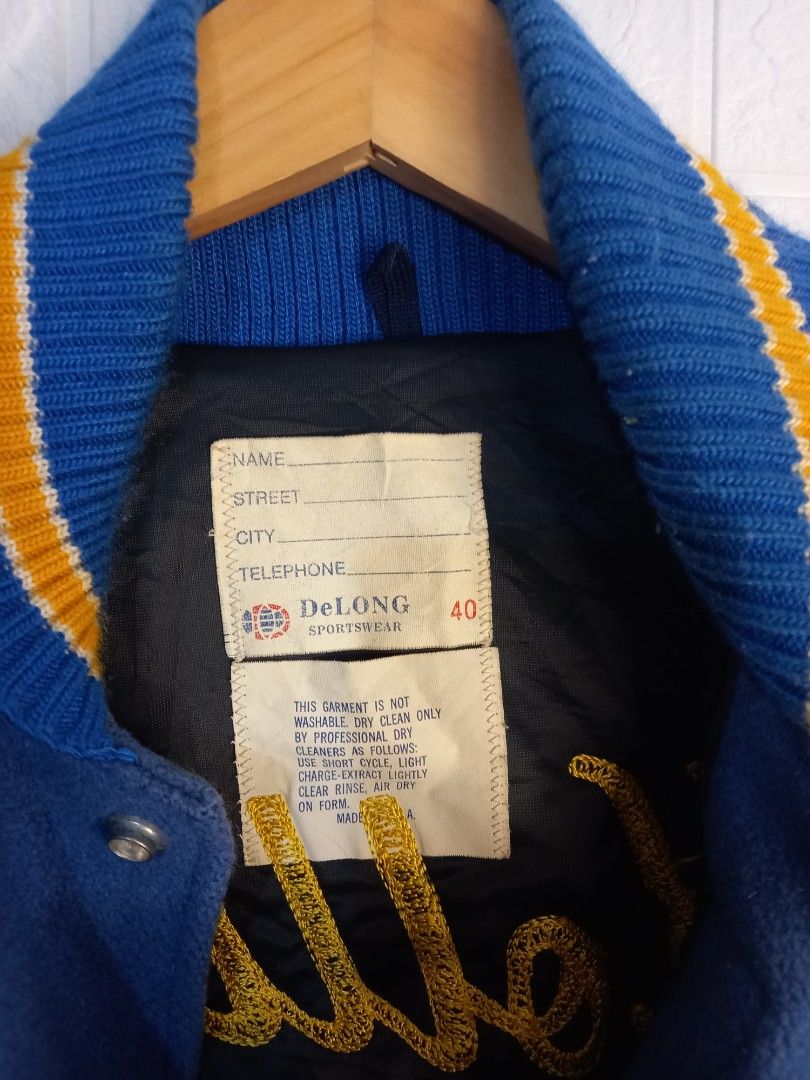 Vintage x UCI Letterman Jacket, Men's Fashion, Coats, Jackets and ...