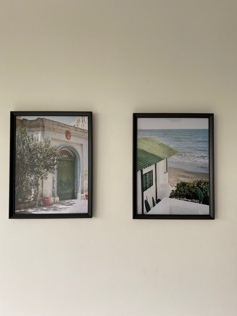 Wall Art Mediterranean IKEA Frame, Furniture & Home Living, Home Decor