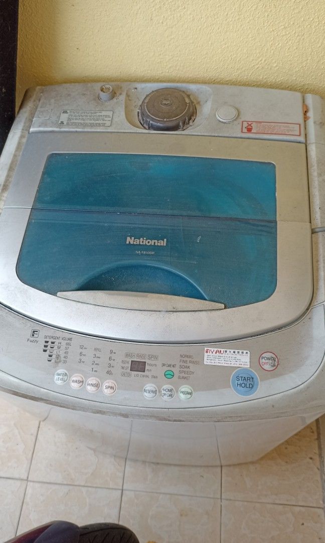 Washing Machine National, TV &amp; Home Appliances, Washing Machines and ...