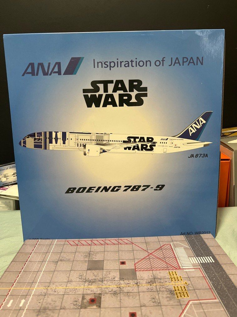 ANA STAR WARS ANA JET 1/200 4点セット全日空商事 全日空商事 1/200 R2-D2 ANA JET B787-9 - メルカリ