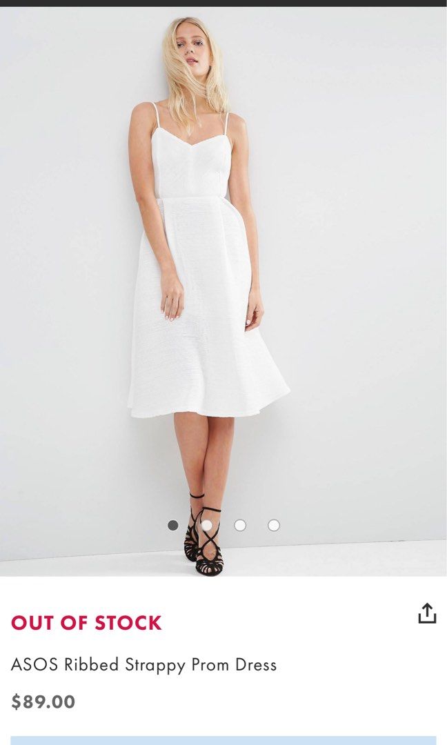 white dress size XS S wedding graduation party free mailing