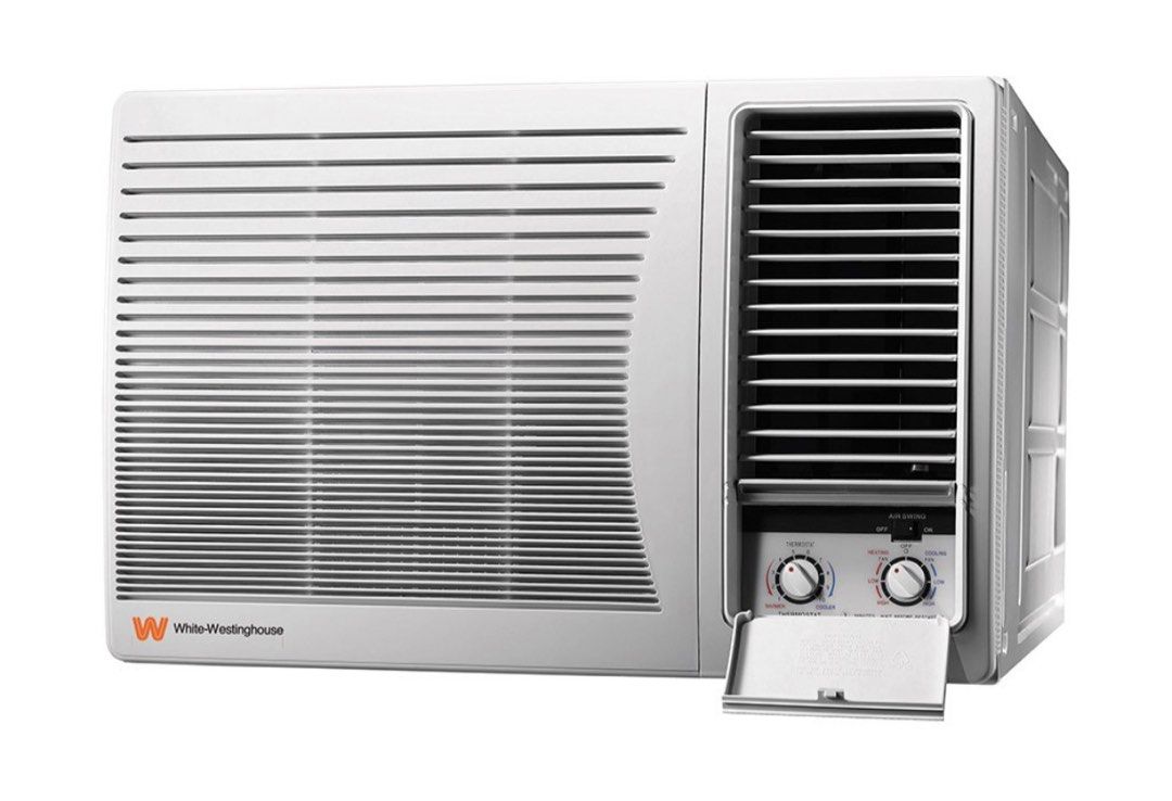 White Westinghouse 2.0 HP Window Type ( Manual ) Air Conditioner, TV