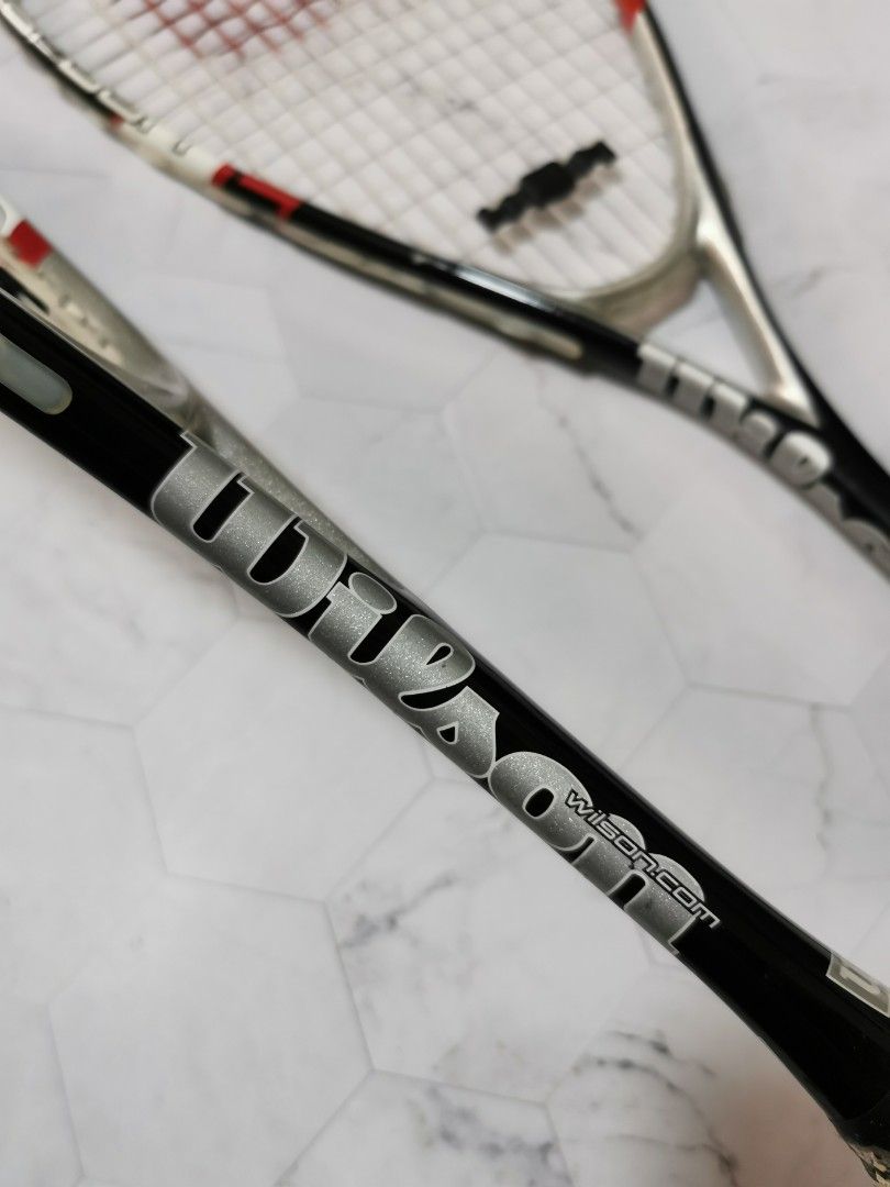 Nano Squash Rackets Wilson Nano Carbon Force Squash Racket, Sports Equipment, Sports ...