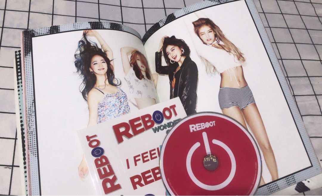 Wonder Girls Album Reboot, Hobbies & Toys, Memorabilia & Collectibles