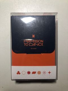 WTS Kpop Official BTS Permission To Dance On Stage Mini Photocard Set