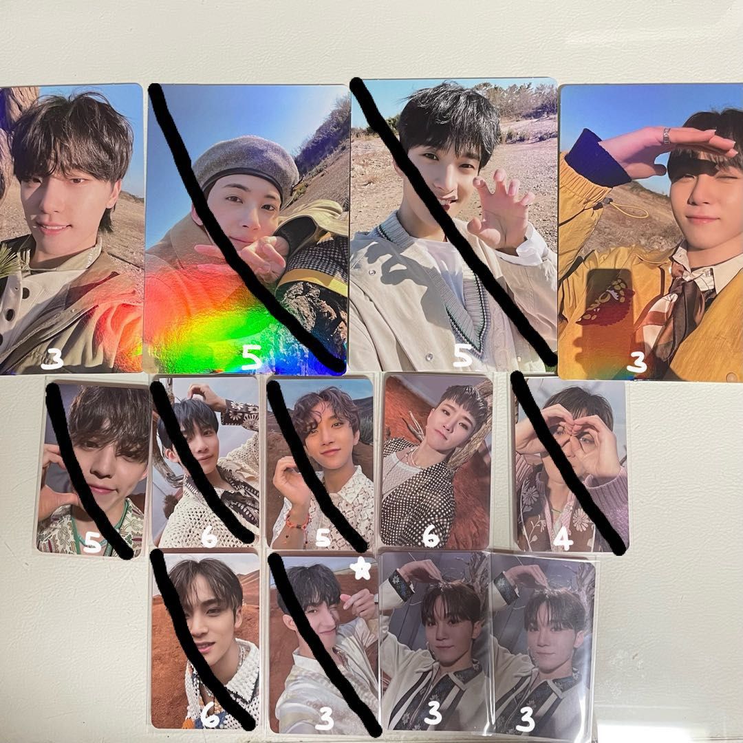Seventeen Seungkwan Face The Sun YZY Fansign E PC Wts Wtt