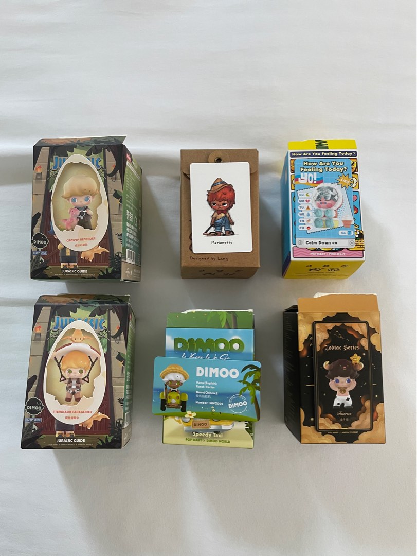 WTS/WTT Popmart Dimoo/Hirono/Pino Jelly, Hobbies & Toys, Toys & Games ...