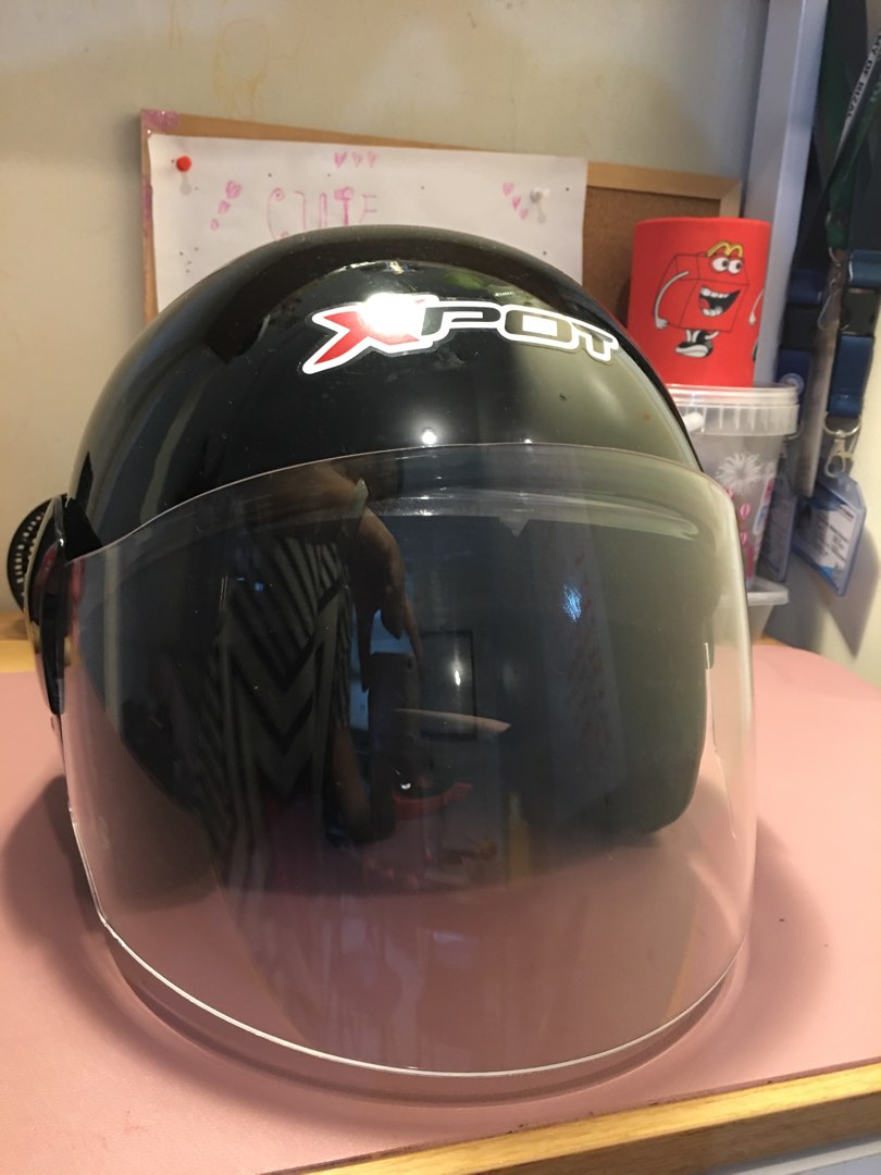 XPOT HALF FACE HELMET, Motorbikes, Motorbike Parts & Accessories