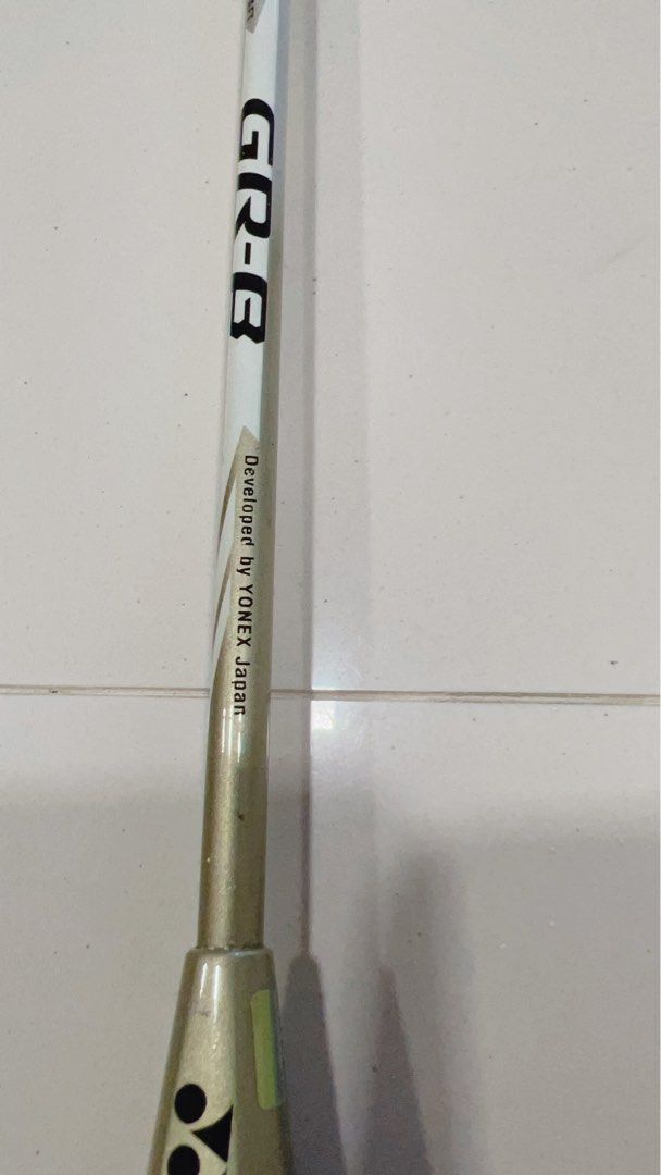 Silver Yonex Racket Yonex Racket, Sports Equipment, Sports & Games, Racket & Ball Sports on ...