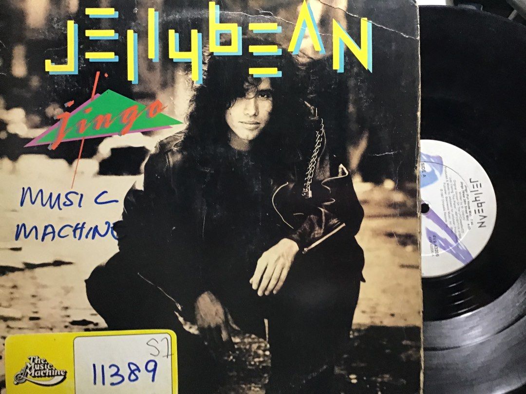 12 INCH Jellybean - Jingo OOP VINYL RECORD Anubis 12” Single Piring Hitam