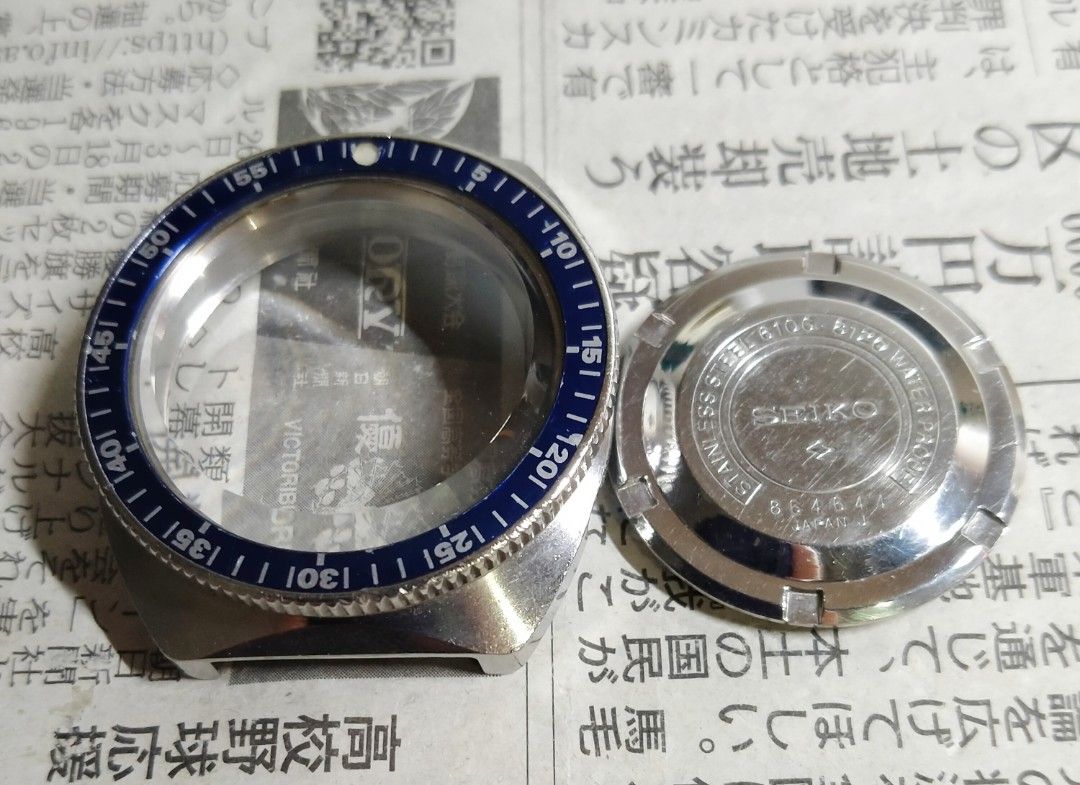 1970s Seiko Original Parts - Chronograph & Sport Diver  精工原装零件6138/6139/6119/6106, Luxury, Watches on Carousell