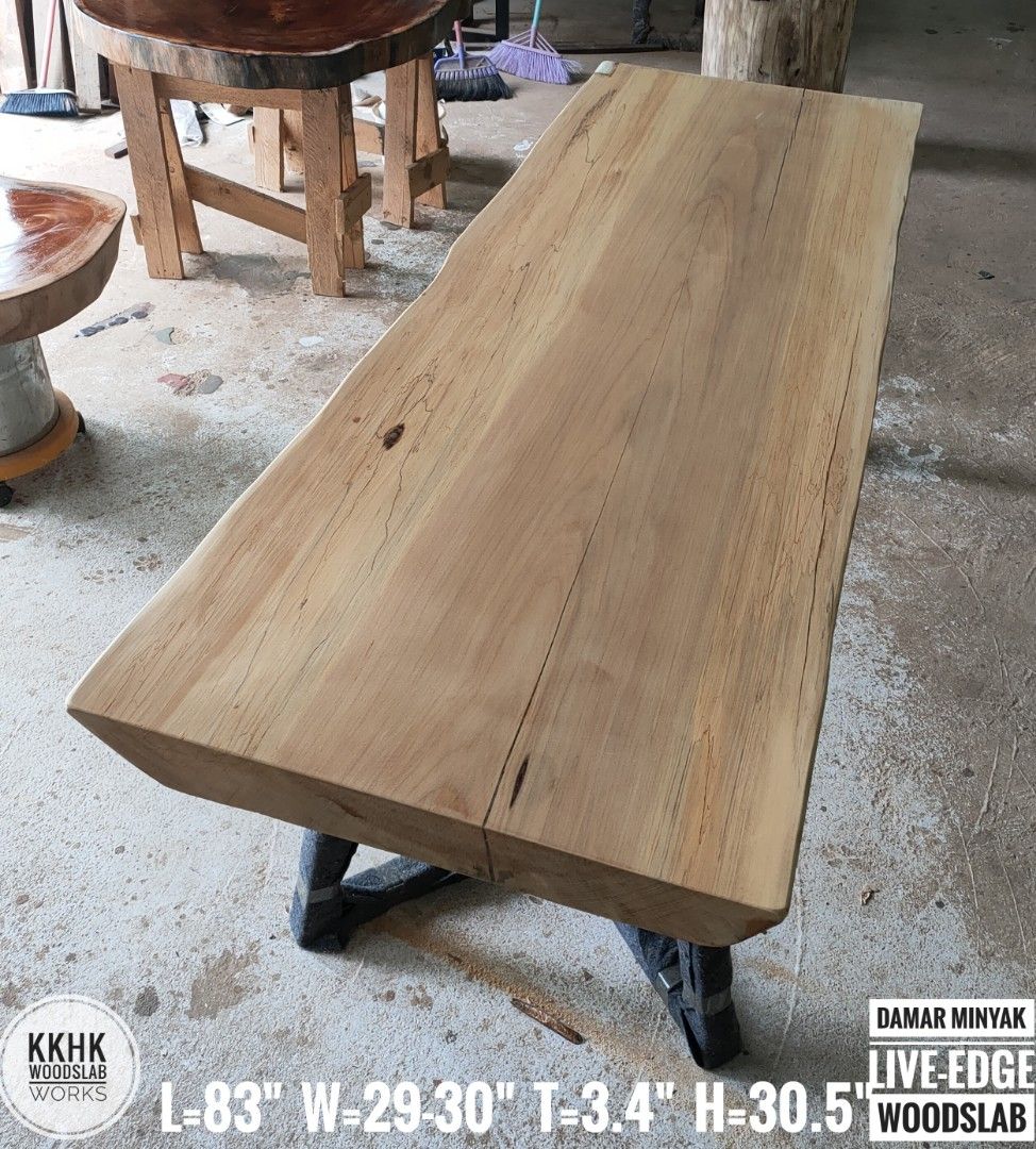 83" (67 Seater) Dining Table/ Office Table / Restaurant Table Damar