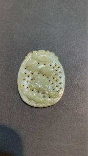 小鹿吊墜，玉墜，墜子，收藏品