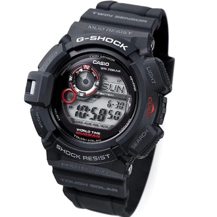 佐敦門市現貨100% 全新Casio G-Shock G-9300-1 Master of G 泥人太陽能