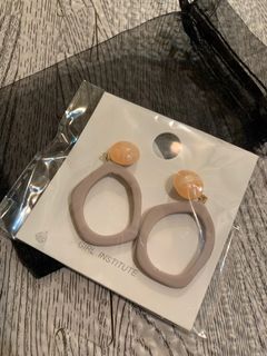 玫瑰粉紫耳環 氣質 約會 出遊 禮物 韓國