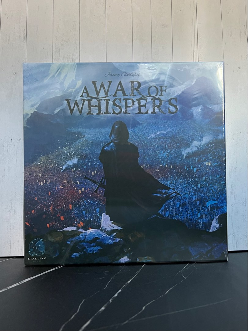 全新現貨] A War of Whispers (2nd Edition) 英文桌遊boardgame board