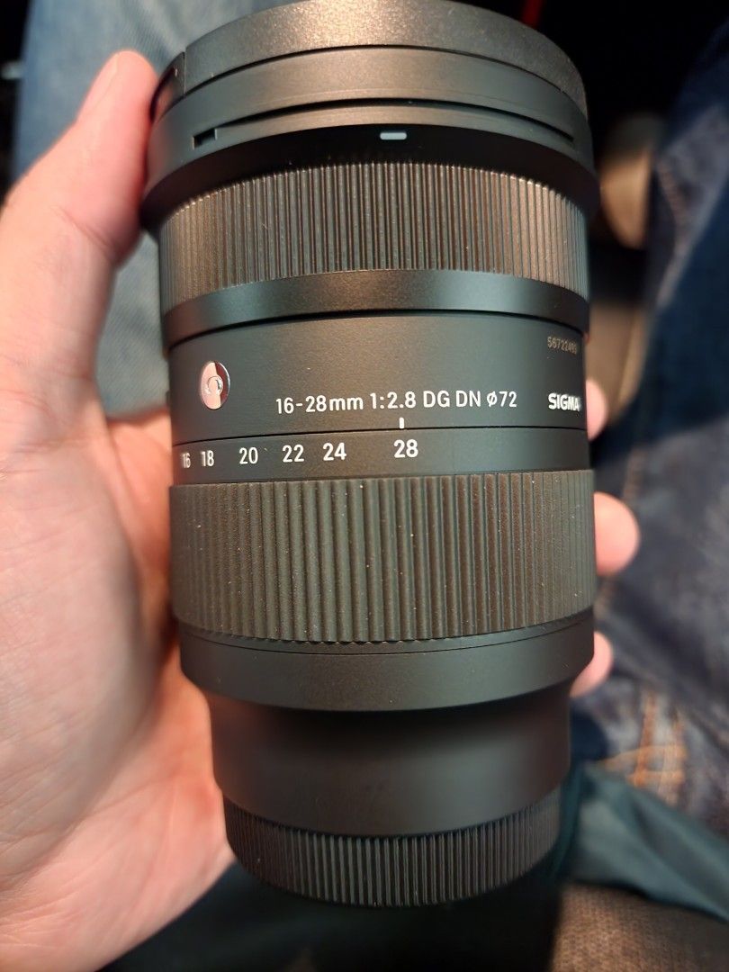 二手Sigma 16-28 f2.8 DN DG (Sony E), 攝影器材, 鏡頭及裝備- Carousell