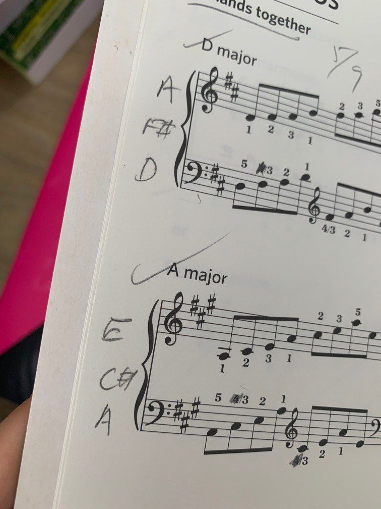 ABRSM grade 3 scales and arpeggio book, Hobbies & Toys, Music & Media