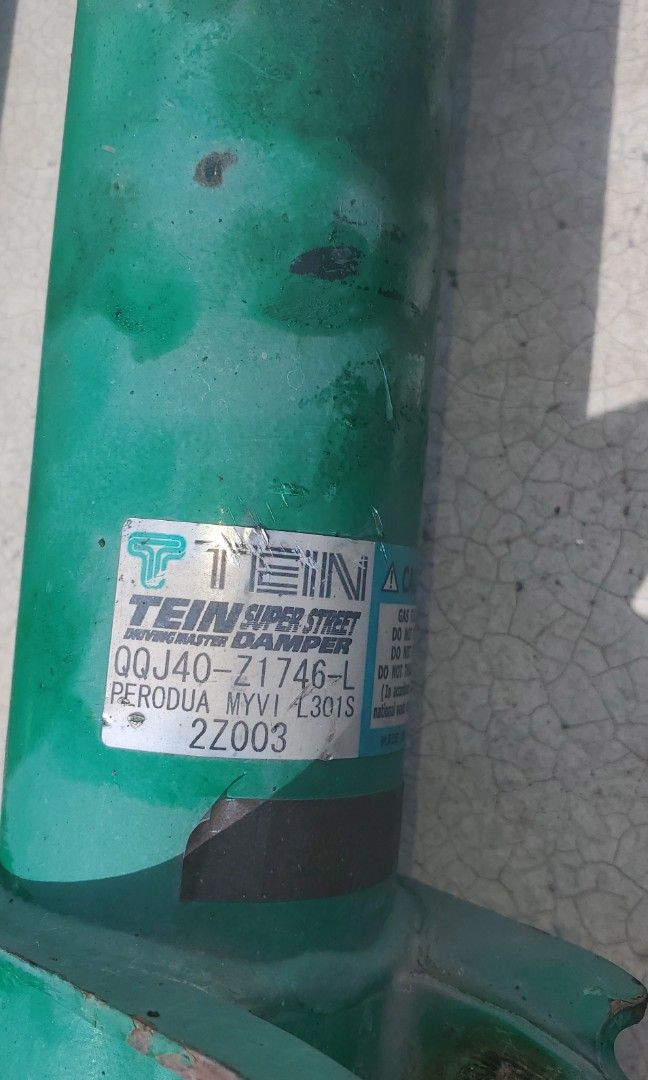 Absorber adjustable ( Tein) myvi alza, Auto Accessories on Carousell
