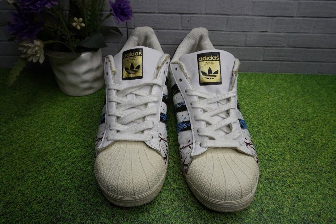 Adidas superstar 2025 splash ink rainbow