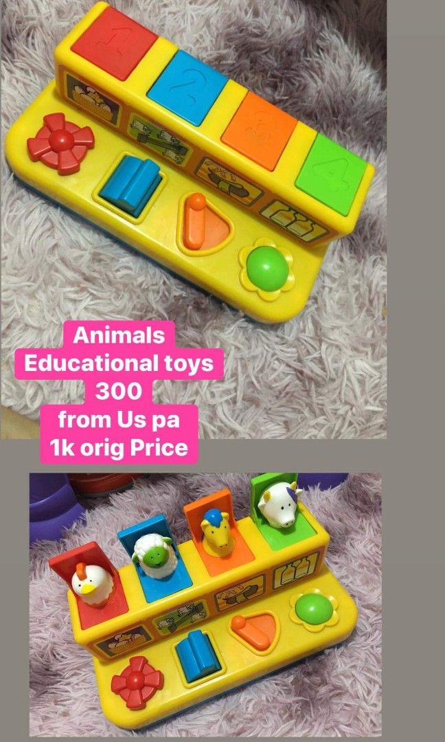 ANIMAL EDUCATIONAL TOYS, Hobbies & Toys, Toys & Games on Carousell