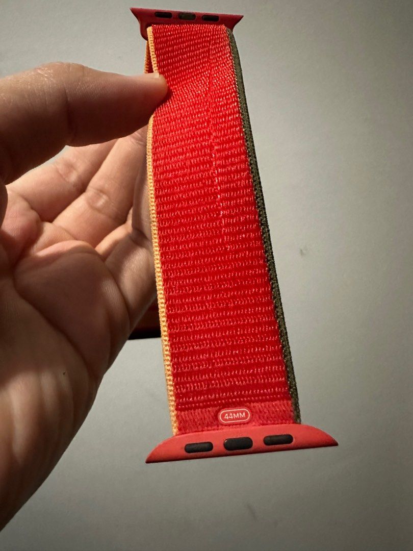 Red apple watch sport loop store