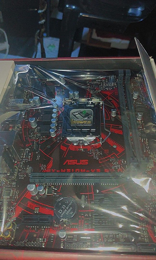 ASUS H310m Motherboard Brand New Complete, Computers & Tech, Parts