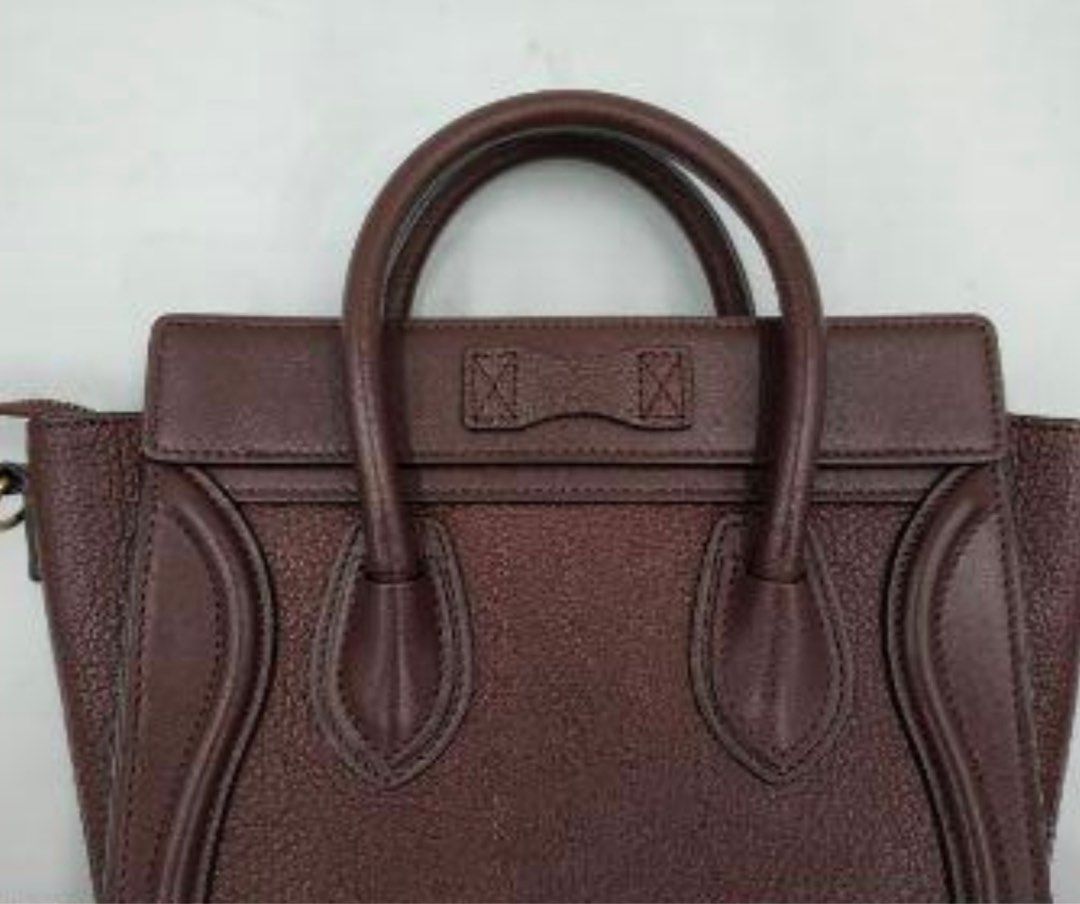 Authentic Celine Nano Luggage Bag, Luxury, Bags Wallets on Carousell
