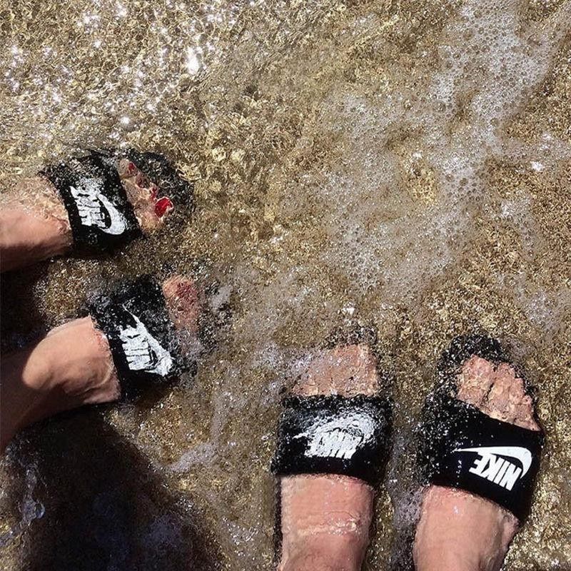 Authentic Nike Benassi Sliders Sandals Swoosh OFFER