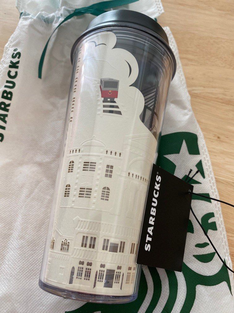 Authentic Penang Iconics Starbucks Tumbler (473ml), Furniture & Home