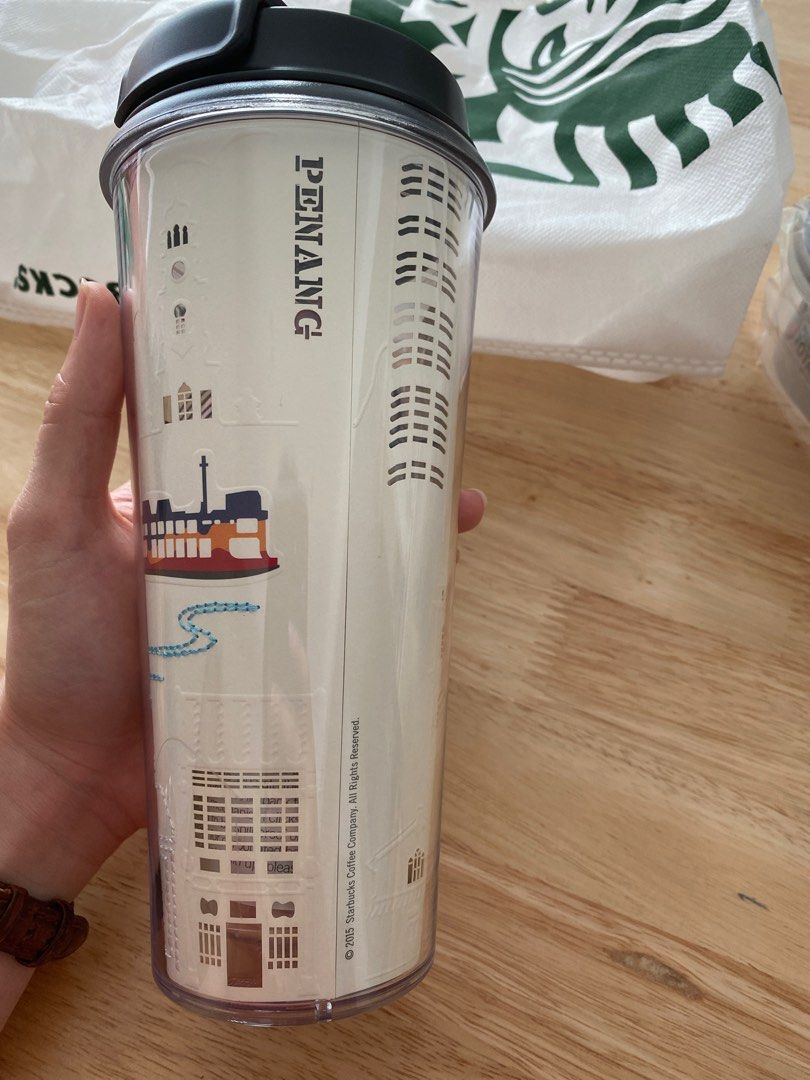 Authentic Penang Iconics Starbucks Tumbler (473ml), Furniture & Home