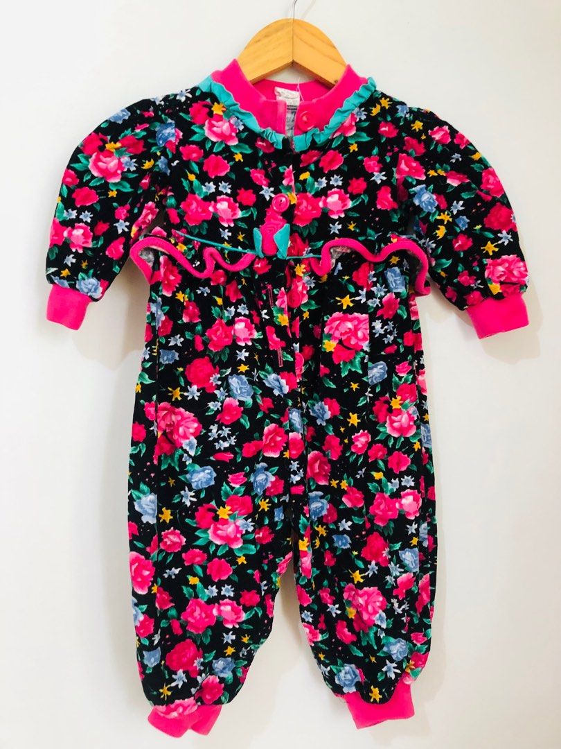 Baby Floral Onesie/ Jumpsuit, Babies & Kids, Babies & Kids Fashion on