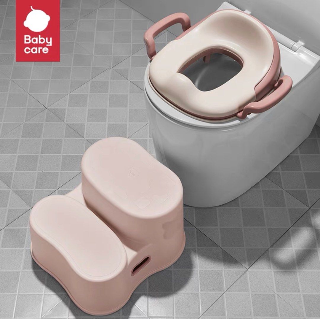 BabyCare potty training seat and step stool, Babies & Kids, Bathing