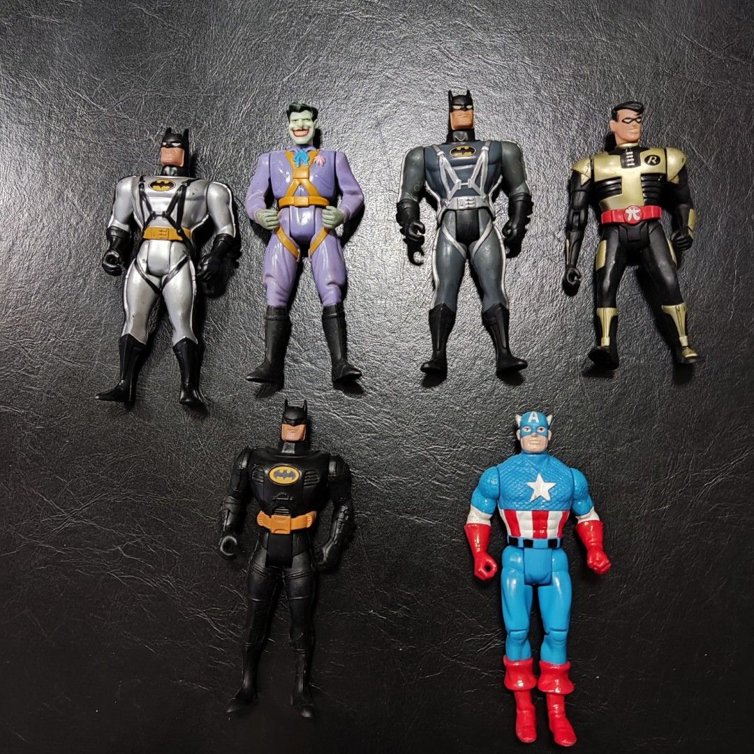 Batman kenner captain America retro vintage figures, Hobbies & Toys, Toys &  Games on Carousell