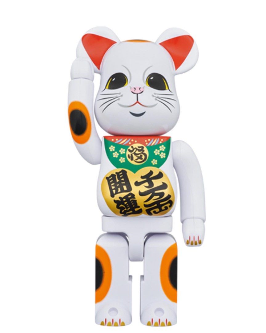 BEARBRICK 招財貓開運千萬兩招き猫開運・千万両400％, 興趣及遊戲 