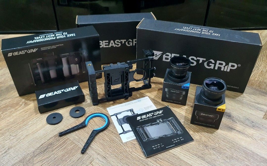BeastGrip Smartphone / Handphone Lens Adapter and Camera Rig System