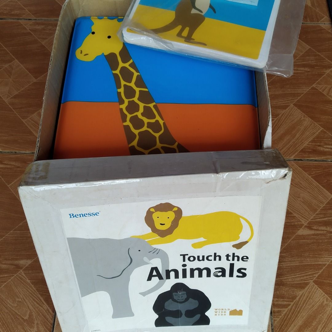 Benesse Touch the Animals Worldwide Kids English, Bayi & Anak