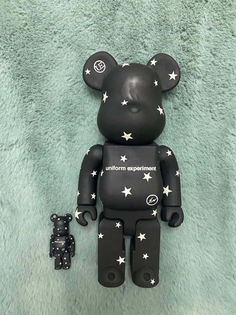 Be@rbrick Bearbrick 400% + 100% soph FCRB uniform experiment with ...