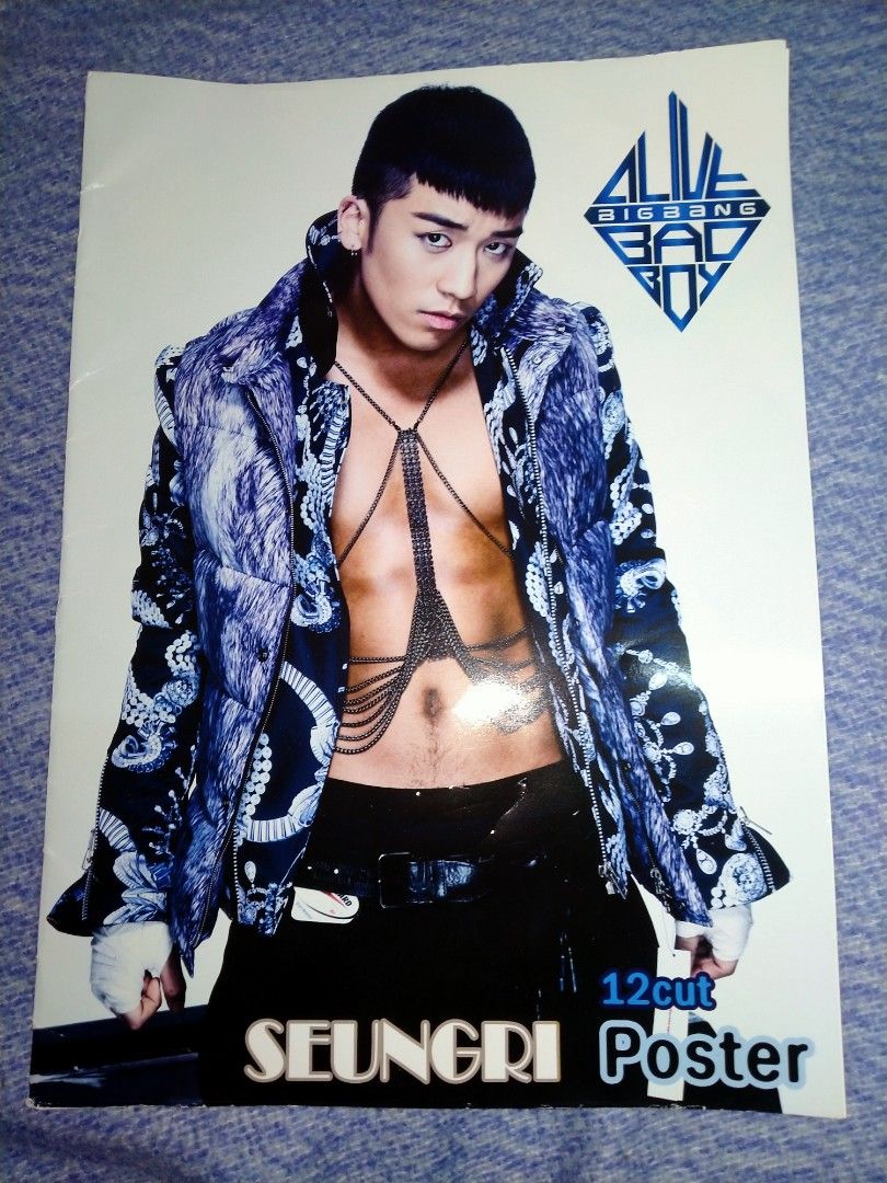BIGBANG SEUNGRI ALIVE A3 POSTER, Hobbies & Toys