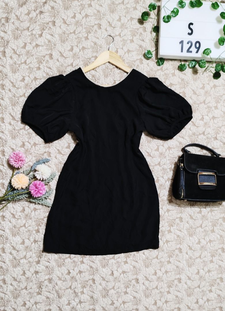 Black mini dress, Women's Fashion, Dresses & Sets, Dresses on Carousell