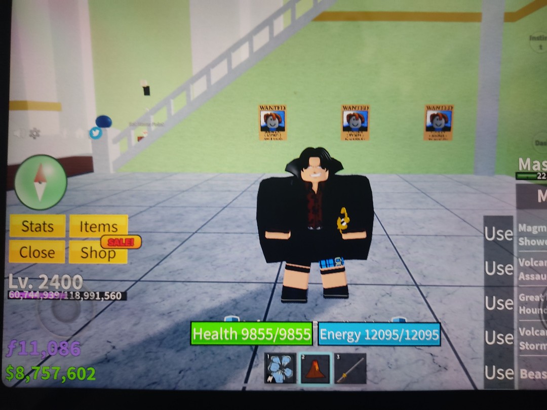 Blox Fruit Mink,Human,SharkV3&ObersavtionV2 With Gamepass Max Lvl Roblox  Account, Video Gaming, Video Games, Others on Carousell